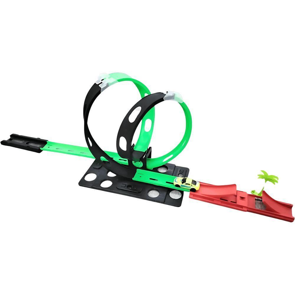Pista Street 360 Duplo Looping - 10 Peças - Wellkids - 1