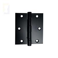 Dobradiça Preta C-reto Inox Com Rolamento 3 X 2 ½ - 1