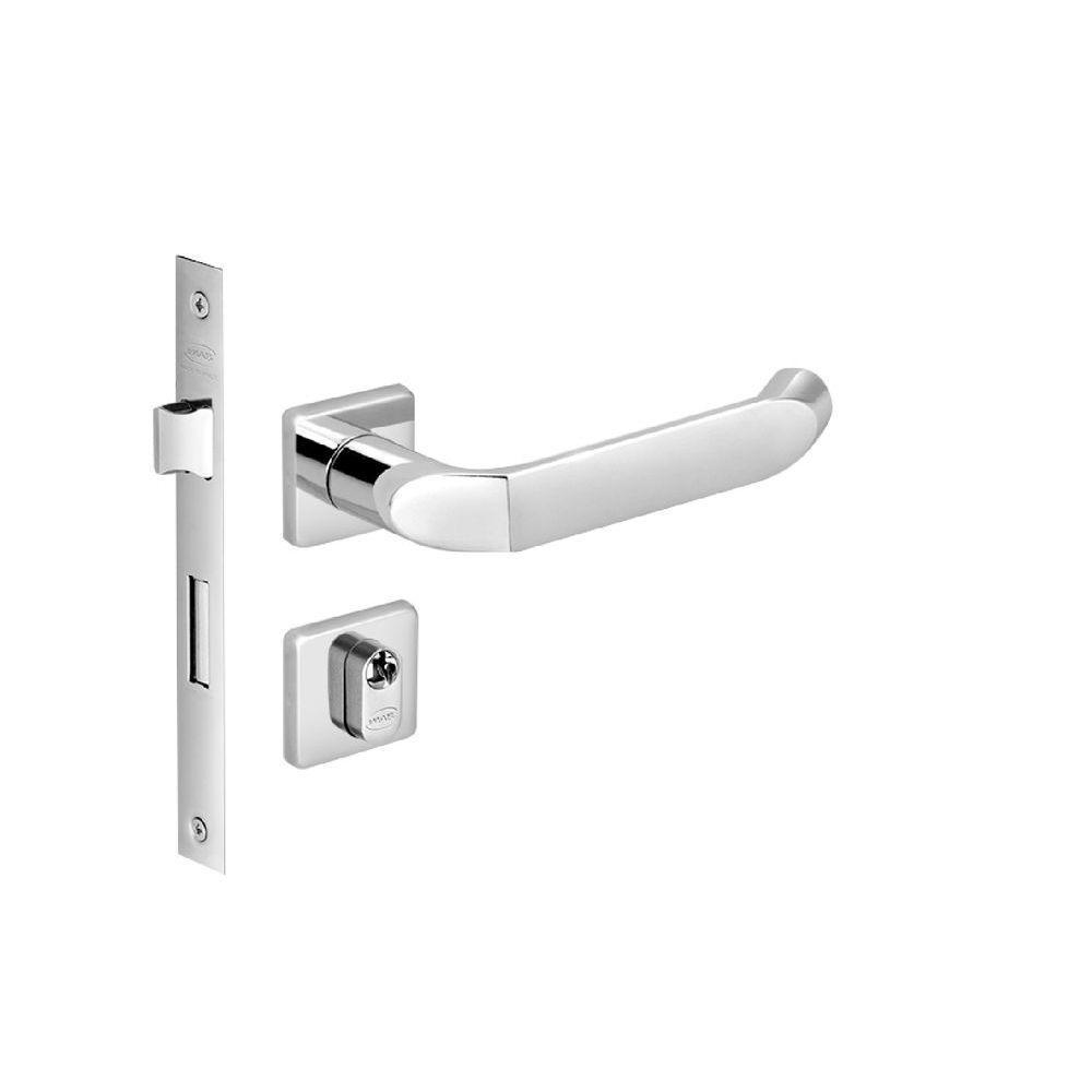 Fechadura Externa Tera Cromada Imab Cromada - 1