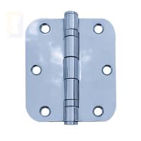 Dobradiça Polida C-redondo Inox Com Rolamento 3 ½ X 3 - 1