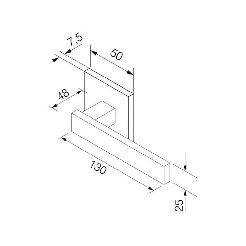 Fechadura Externa Retro Maq 55 Pado Escovado - 2