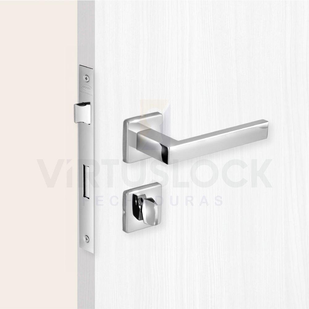 Fechadura Banheiro Hato 2 Polida Imab Polida - 3