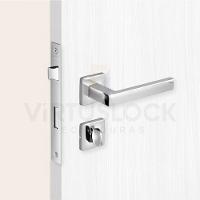 Fechadura Banheiro Hato 2 Polida Imab Polida - 3