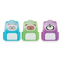 Apontador Duplo Com Borracha E Depósito Mochila Tris Roxo - 3