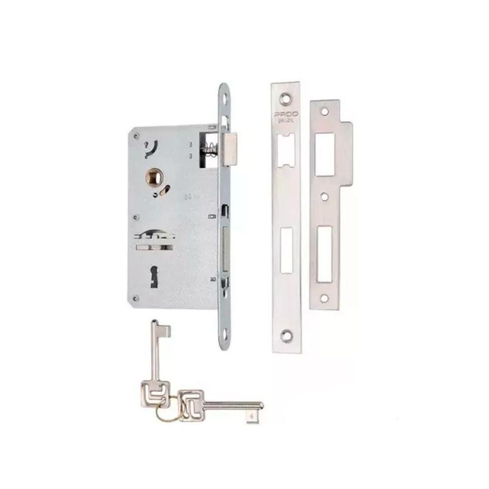 Fechadura Interna Barra Maq 55 Pado Cromado - 3