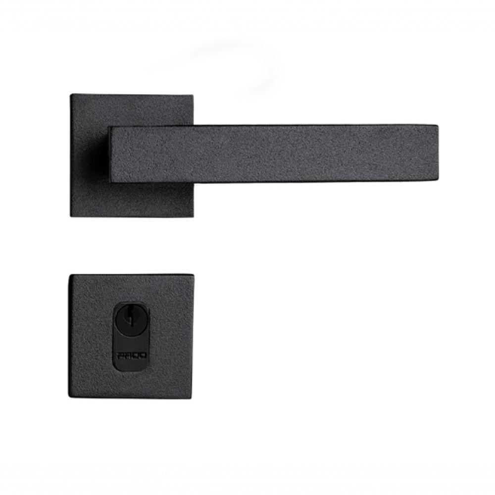 Fechadura Externa Retro Maq 55 Pado Preto Texturizado - 1