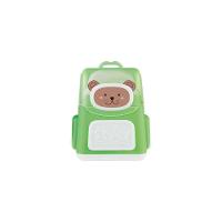 Apontador Duplo Com Borracha E Depósito Mochila Tris Verde - 1