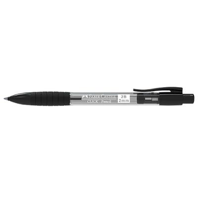 Lapiseira Poly Click Pencil 2.0mm Faber-castell Preto