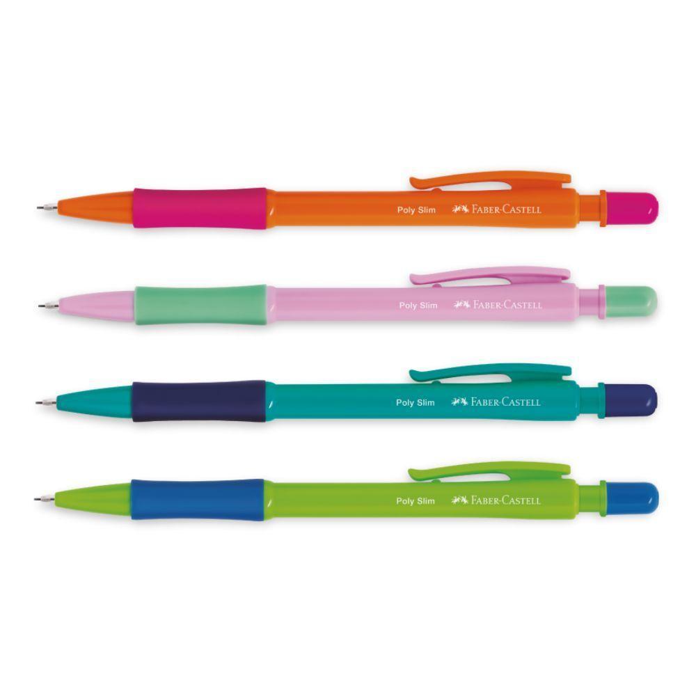 Lapiseira Poly Slim 0.5mm 2 Unidades Faber-castell Rosa E Laranja - 3