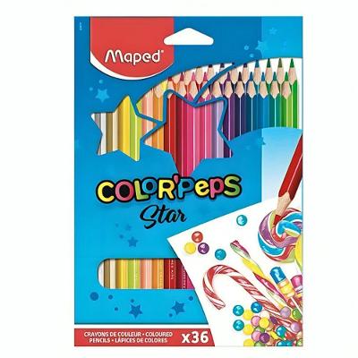 Lápis De Cor Color Peps Star 36 Cores Maped