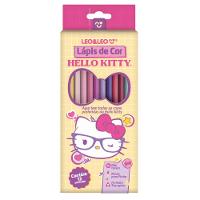 Lápis De Cor Hello Kitty 12 Cores Leo&leo - 1