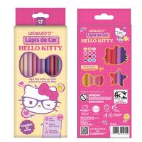 Lápis De Cor Hello Kitty 12 Cores Leo&leo - 3
