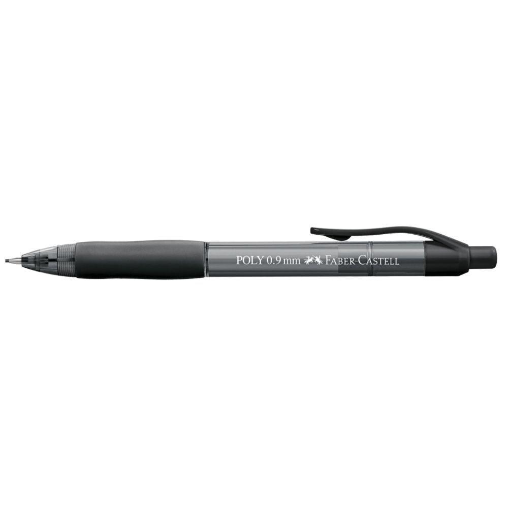 Lapiseira Poly 0.9mm Faber-castell Preto - 1