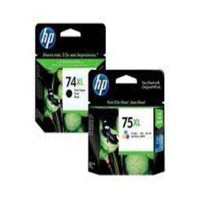 Cartucho Hp 74xl 75xl Preto E Color