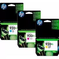 Cartucho Hp 920xl Conjunto 3 Cores 6000 6500 E709c 7500a - 1