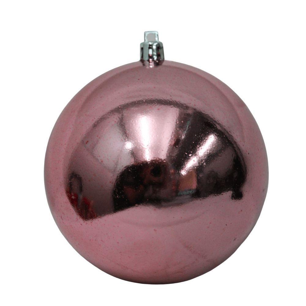 Bolinha De Natal Mix De Modelos C- 6 Peças 10cm- Rose Gold- Chibrali - 2