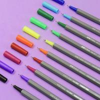 Caneta Hidrográfica Fineliner Ponta Fina 0.4mm Brw Rosa - 2