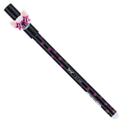 Caneta Gel 0.7 Apagável Paws Best Friend Brw Preto