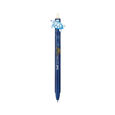 Caneta Em Gel Apagável 0.7mm Fundo Do Mar Brw Tartaruga