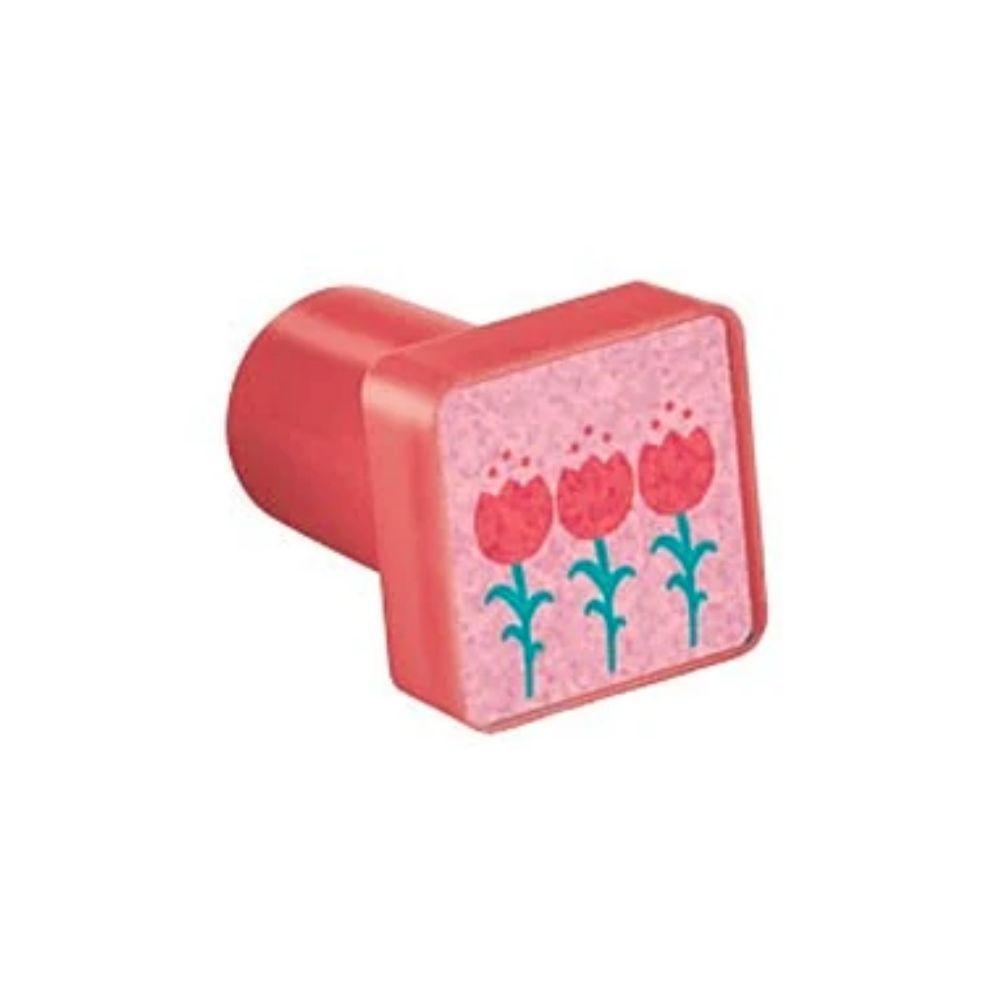 Carimbo Duplo Autotintado Néctar Tris Vermelho - 1