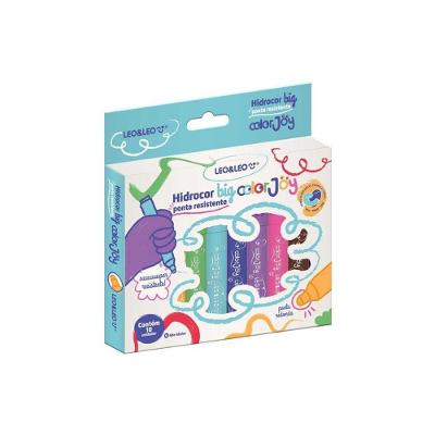 Canetinha Hidrocor Big Color Joy 10 Unidades Leo&leo