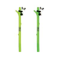 Caneta Em Gel Com Tampa Panda 0.5mm Tilibra Verde Escuro - 3