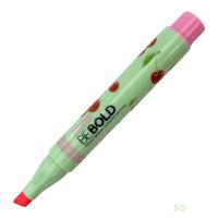 Marca Texto Com Aroma De Frutas Be Bold Newpen Rosa Pastel (cereja) - 1