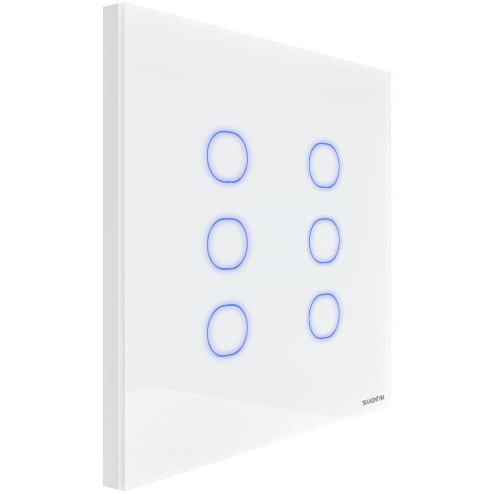 Interruptor Touch Smart 4x4 Tramontina Branco 6 Canais Tramontina - 2