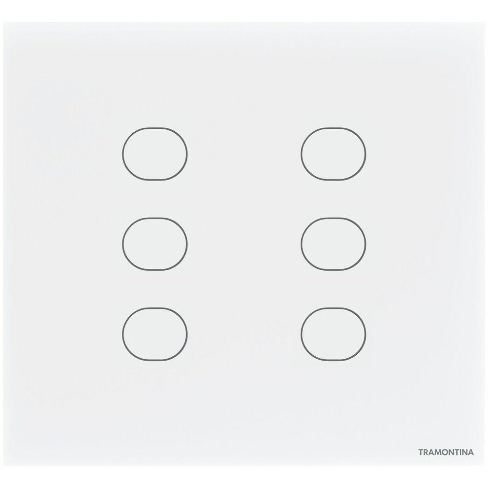 Interruptor Touch Smart 4x4 Tramontina Branco 6 Canais Tramontina - 4