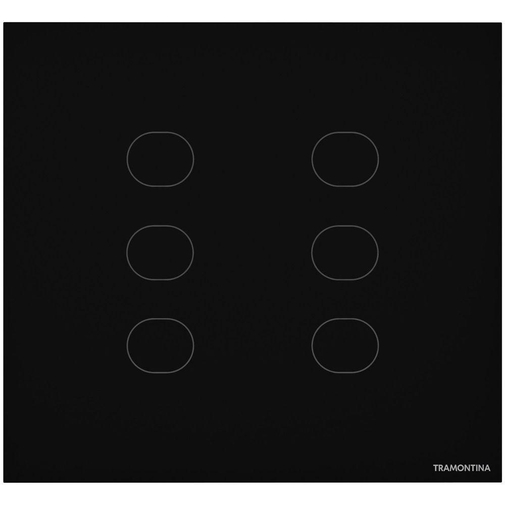 Interruptor Touch Smart 4x4 Tramontina Preto 6 Canais Tramontina - 5