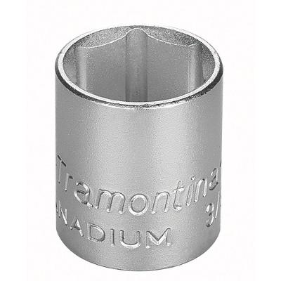 Soquete Sextavado Aço Cromo Vanádio 15mm - Encaixe 3/8 Tramontina Pro Tramontina