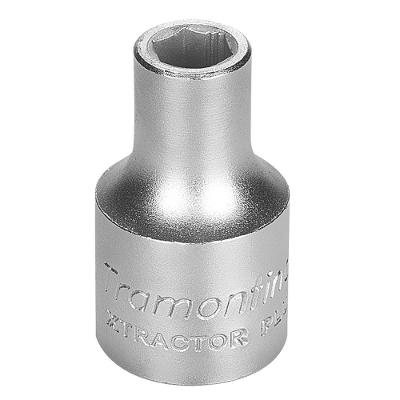 Soquete Xtractor Plus Aço Cromo Vanádio 8mm - Encaixe 1/2 Tramontina Pro Tramontina