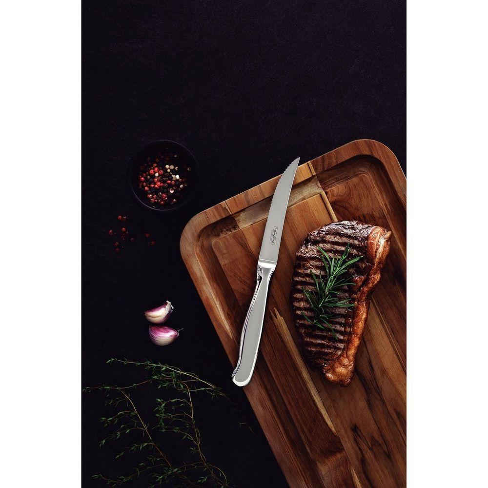 Faca Para Churrasco Tramontina Classic Jumbo Lâmina Em Aço Inox Com Fio Serrilhado Tramontina - 2