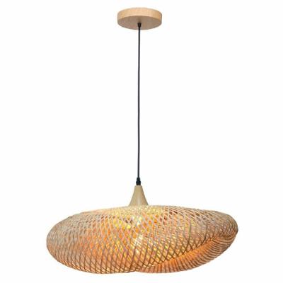 Pendente Régia 600 1xe27 Fibra De Bambu G-light