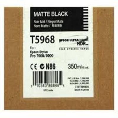 Cartucho De Tinta Epson T5968 Matte Black