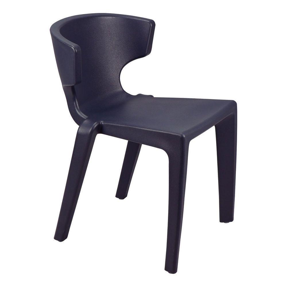 Cadeira Tramontina Marilyn Polietileno Grafite Tramontina - 1
