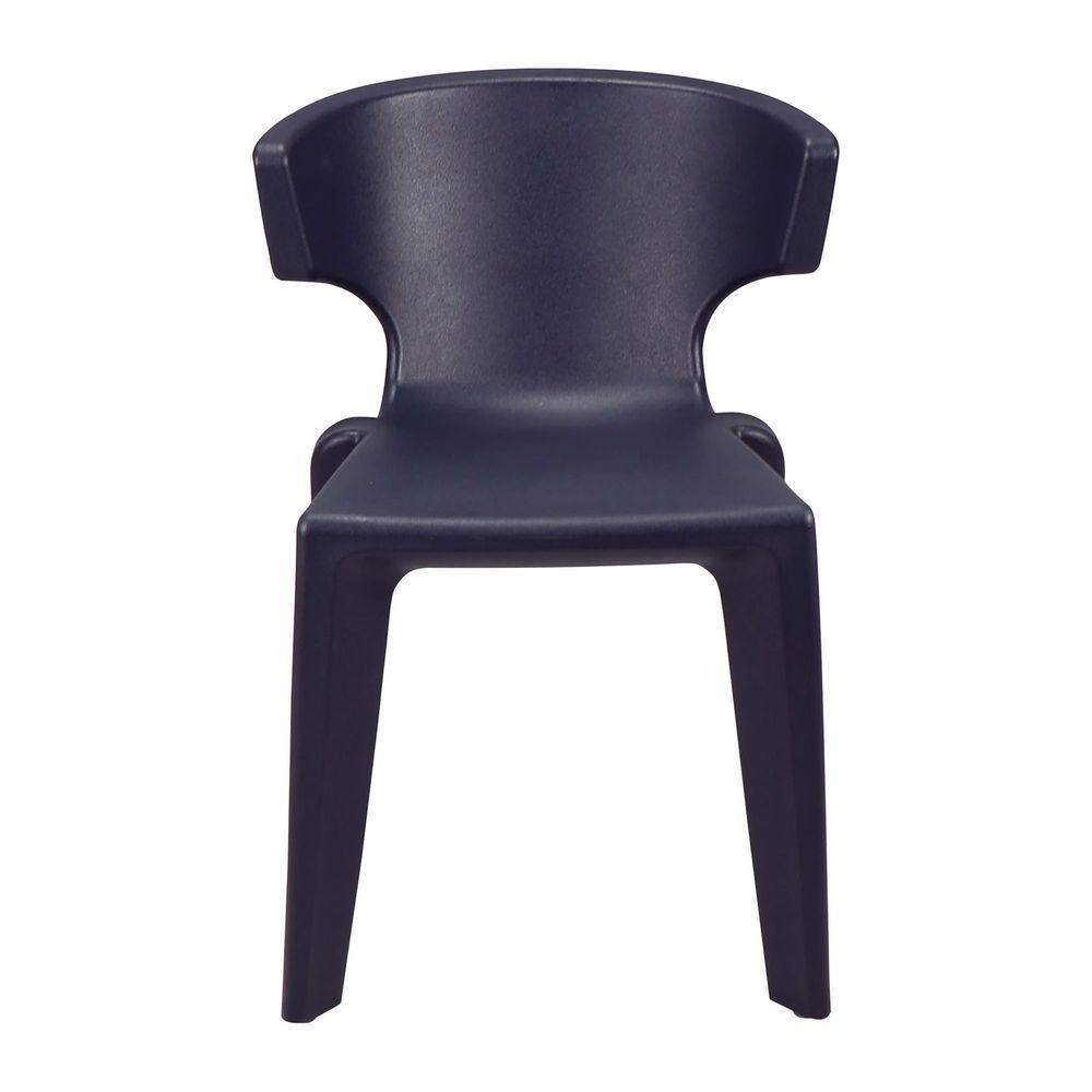 Cadeira Tramontina Marilyn Polietileno Grafite Tramontina - 4