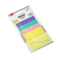 Bloco Adesivo Smart Notes Transparente Pastel 40 Folhas - 1