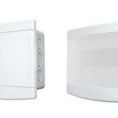 Quadro Distribuição Embutir 6- 8 Disjuntores Tampa Branca - Tigre
