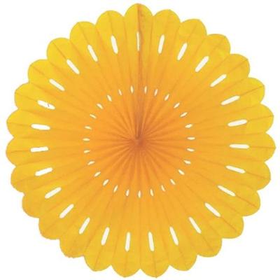 Enfeite De Papel Margarida Fiorata 63cm Amarelo Ouro 1 Unidade
