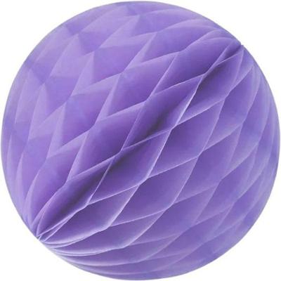 Enfeite De Papel Globo 48cm Lilás 1 Unidade