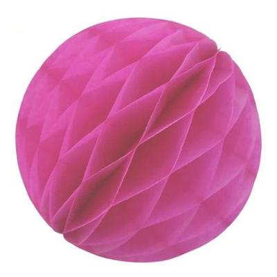 Enfeite De Papel Globo 13cm Pink 1 Unidade