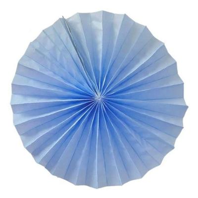 Enfeite De Papel Fiorata 20cm Azul Claro 1 Unidade
