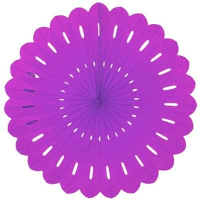 Enfeite De Papel Margarida Fiorata 63cm Roxo 1 Unidade
