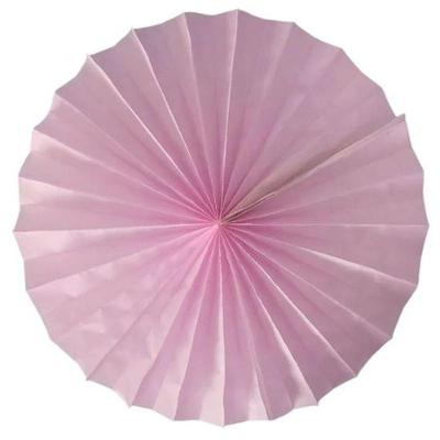 Enfeite De Papel Fiorata 30cm Rosa Claro 1 Unidade