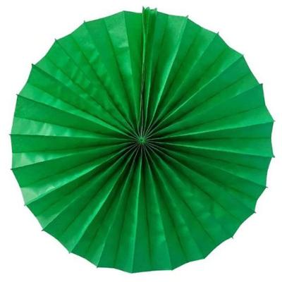 Enfeite De Papel Fiorata 30cm Verde Bandeira 1 Unidade