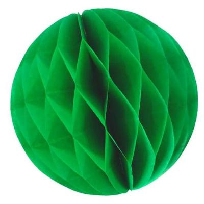 Enfeite De Papel Globo 34cm Verde Bandeira 1 Unidade