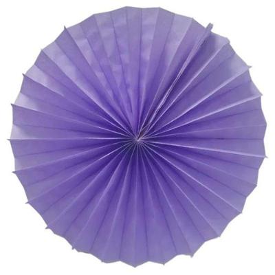 Enfeite De Papel Fiorata 30cm Lilás 1 Unidade