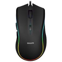 Mouse Gamer Philips G403 Momentum Usb - Rgb - Preto - 6400 Dpi - 7 Botões - 1