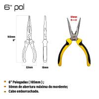 Alicate De Bico Meia Cana 6 Polegadas Elite - 5